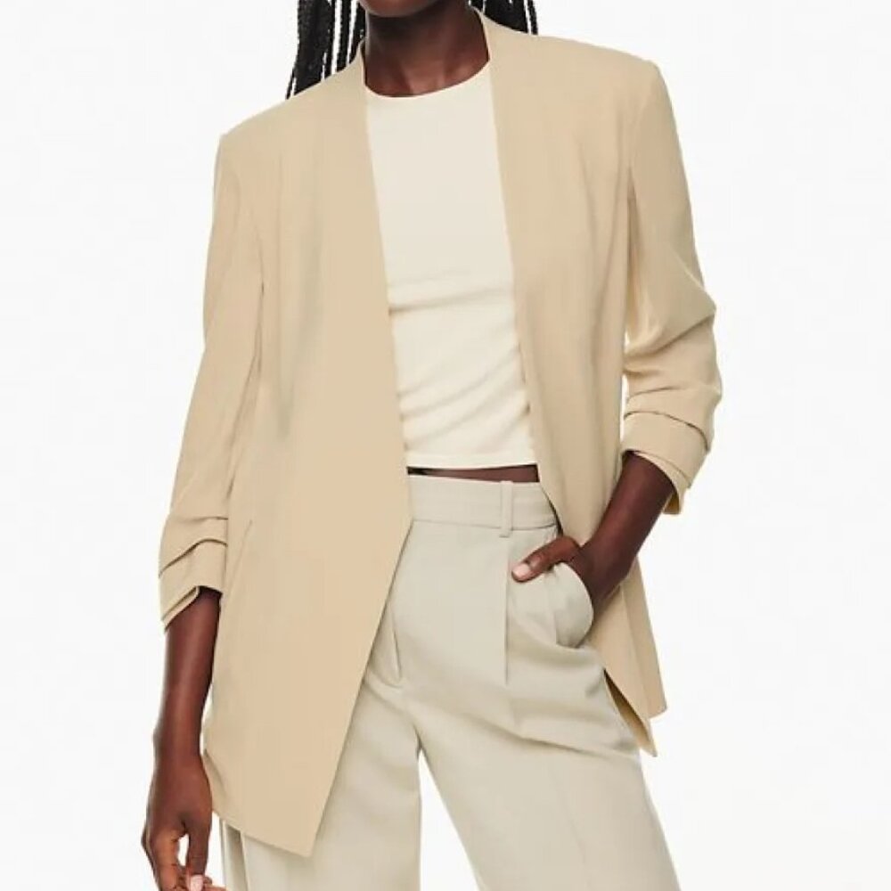 BABATON | Aritzia Power hip length blazer | Size 00